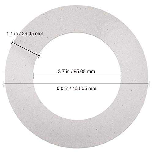 Beauticom (50 Pieces) Wax Warmer Universal Protective Collars Ring for 14oz W...