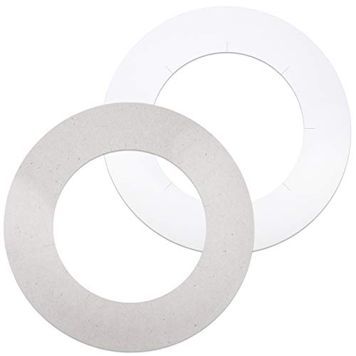 Beauticom (50 Pieces) Wax Warmer Universal Protective Collars Ring for 14oz W...