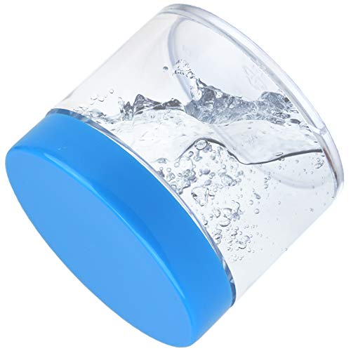 Beauticom 60 Grams/60 ML (2 Oz) Round Clear Leak Proof Plastic Container Jars...