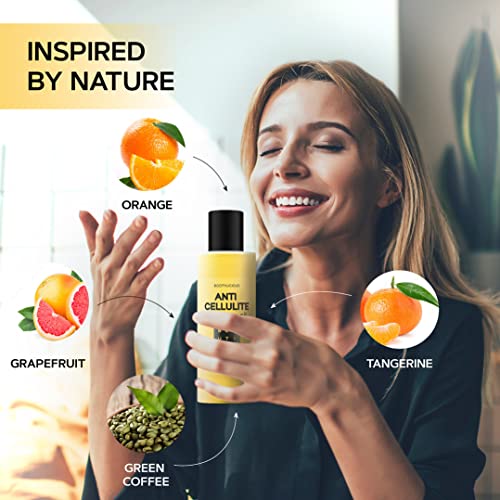 Anti Cellulite Massage Oil - 100% Natural Cellulite Remover Massage Oil with ...