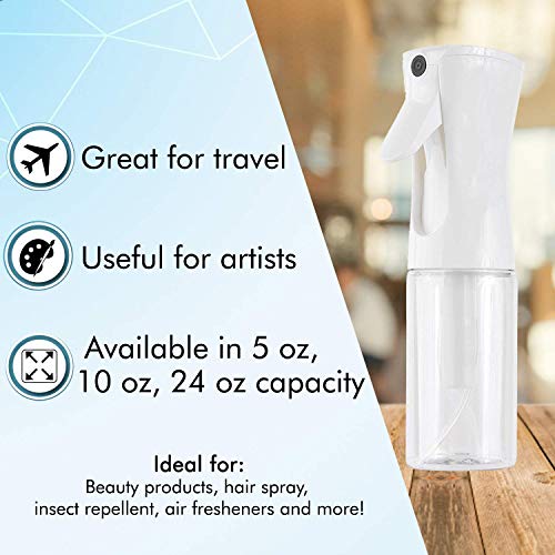 Beautify Beauties Hair Spray Bottle – Ultra Fine Continuous Water Mister for ...