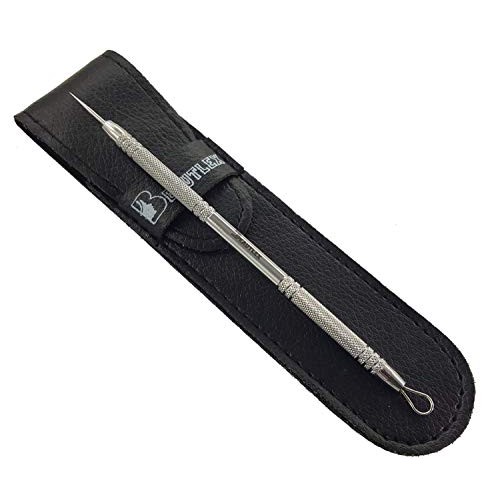 Lancet for Facial Milia Remover and Whitehead Extractor. Double Ended Angled ...