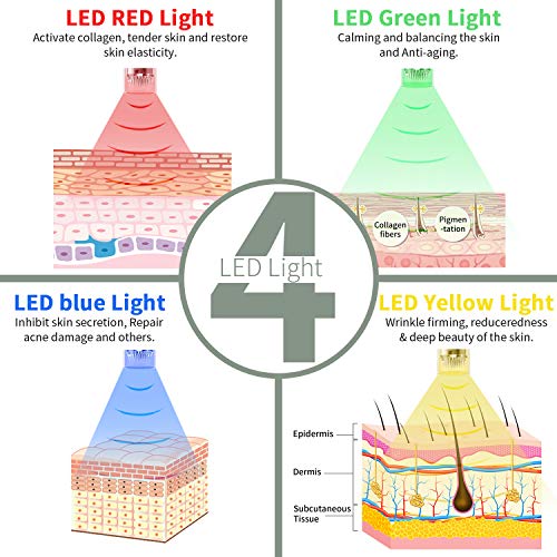 Beautlinks Skin Care Tool Kit for Face and Body - 10Pcs (4x 12 pins, 4 x 36 p...