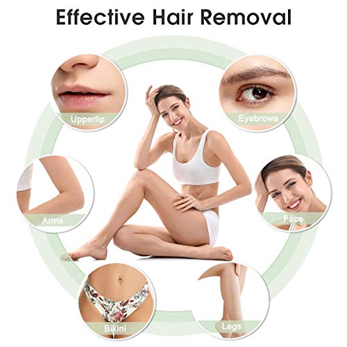 BeauTome Waxing Kit for Women Men, Wax Warmer with 4 Bags Hard Wax Beans, 20 ...