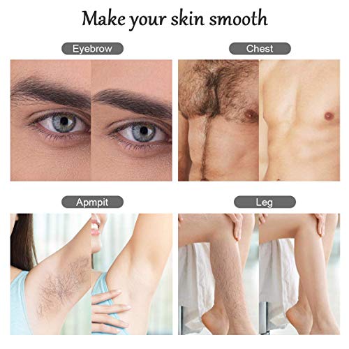 BeauTome Waxing Kit for Women Men, Wax Warmer with 4 Bags Hard Wax Beans, 20 ...