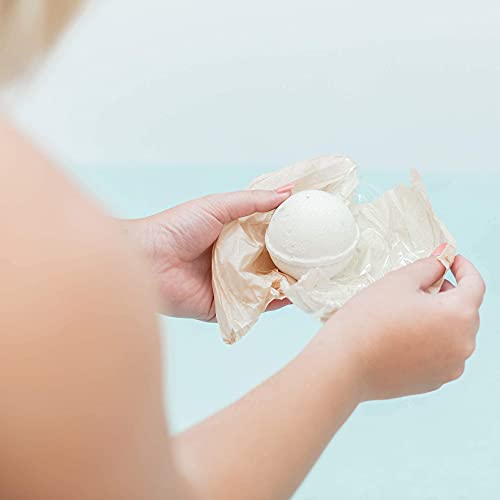 Bath Bombs Gift Set - 6 Relaxing Scents, USA Made Bath Bombs for Women & Men,...