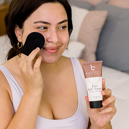 Face Self Tanner Tanning Lotion - Medium to Dark Self Tanning Lotion Fake Tan...