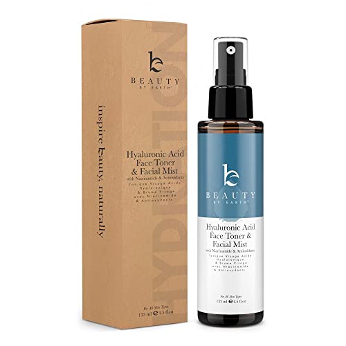 Hyaluronic Acid Face Toner for Women & Men - Face Spray Mist Hydrating Toner ...