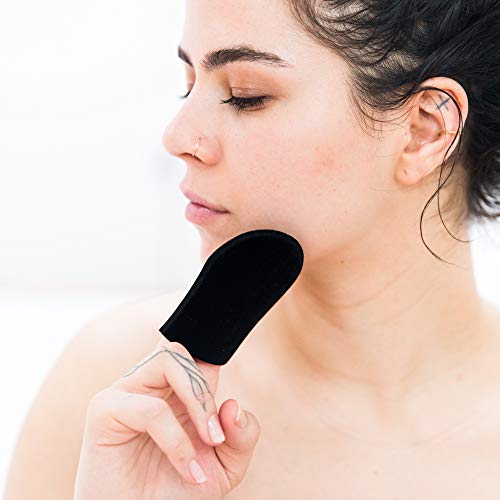 Self Tanner & Tanning Mitt Set – Tanning Lotion with Organic Aloe Vera & Shea...