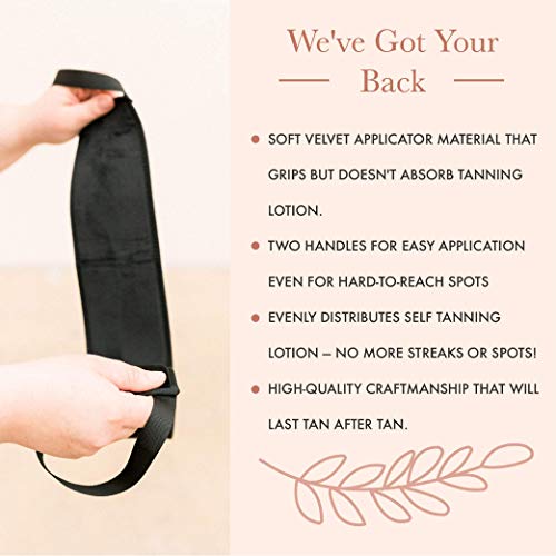 Self Tanner Back Applicator - Use With Self Tanner or Any Self Tan Product, S...