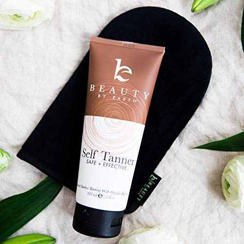 Self Tanner Tanning Mitt - Tanning Mitt Applicator Set Includes Exfoliating G...