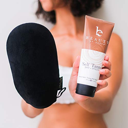 Self Tanner Tanning Mitt - Tanning Mitt Applicator Set Includes Exfoliating G...