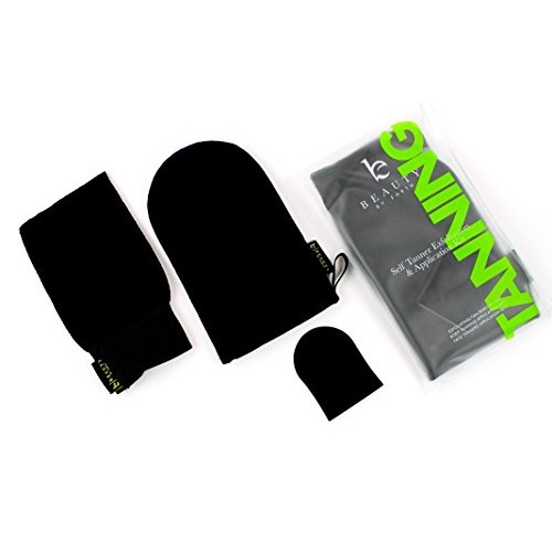 Self Tanner Tanning Mitt - Tanning Mitt Applicator Set Includes Exfoliating G...