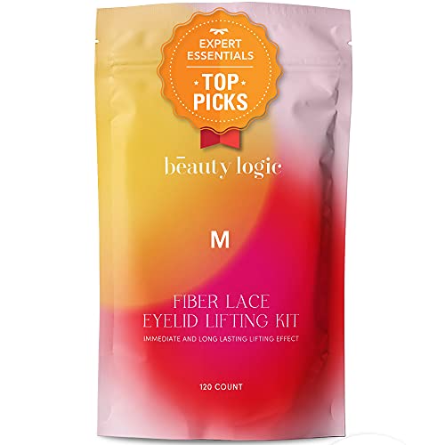 Beauty Logic USA Ultra Invisible Fiber Lace Eyelid Lift Kit 120pcs Blends in ...