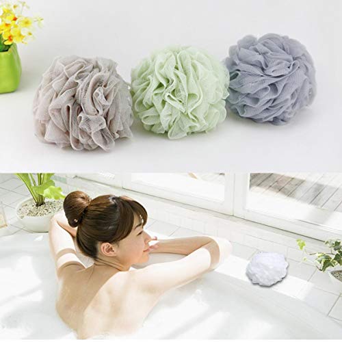 Bath Sponge Shower Loofahs 60g Mesh Pouf Bath Scrunchies Body Wash Puff - Pac...