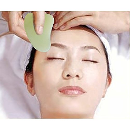 Beautyours Gua Sha Massage Tool Nature Quartz Jade Stone Guasha Scraping Boar...