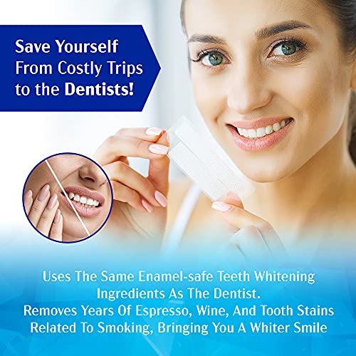 Beautzilla Teeth Whitening Strips - Safe Formula for Sensitive Teeth Teeth Wh...