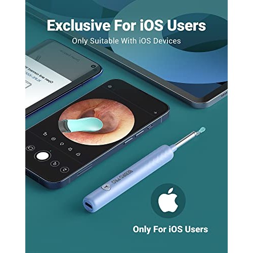 BEBIRDPRO Wi-Fi Connection Ear Wax Remover, Ear Cleaner with HD Camera, Ear C...