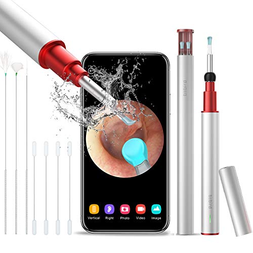 BEBIRD A2 Ear Wax Removal 3.5mm 1080p HD Wireless Pocket LED Camera, Ear Endo...