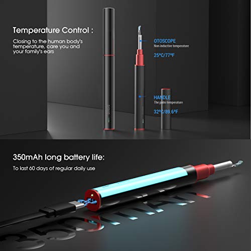 BEBIRD® A2 SE Ear Cleaner Ultra Thin 3.5mm 1080p HD Wireless Pocket 5 LED Ear...