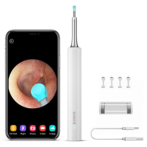 BEBIRD® C3 Ear Cleaner, Ear Wax Removal Tool Wireless Otoscope with 1080P HD ...