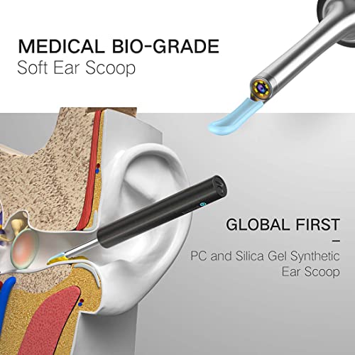 BEBIRD® C3 Ear Wax Removal, Ear Cleaner with Camera Wireless Otoscope with 10...