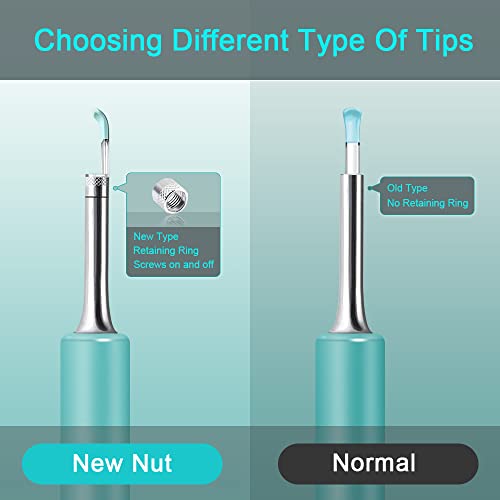 BEBIRD Ear Cleaner Replacement Tips, 16 Pieces Bebird Original Replacement Ea...