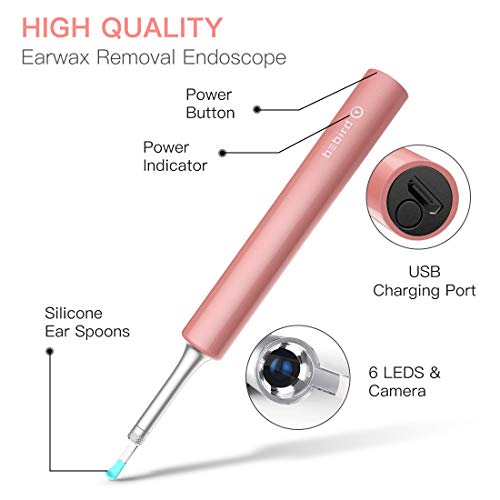BEBIRD Ear Wax Removal Endoscope, Earwax Remover Tool, Ear Camera,1080P FHD W...
