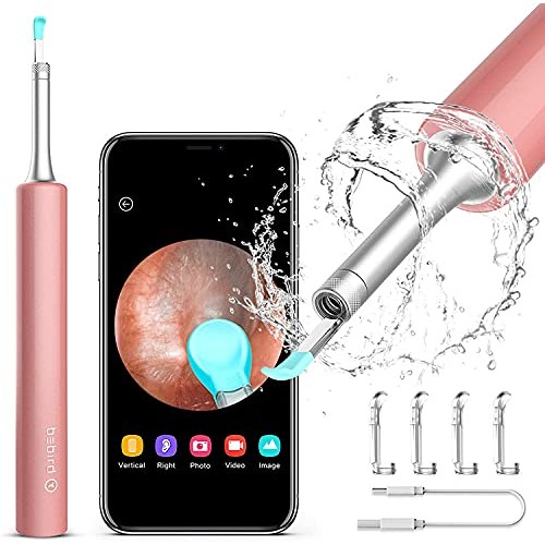 BEBIRD Ear Wax Removal Endoscope, Earwax Remover Tool, Ear Camera,1080P FHD W...