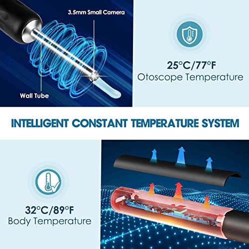 BEBIRD Ear Wax Removal Tool Kit 1960P HD Ear Camera, WiFi Smart Ear Cleaner w...