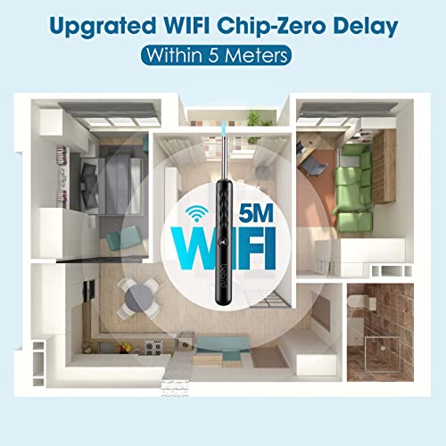 BEBIRD Ear Wax Removal Tool Kit 1960P HD Ear Camera, WiFi Smart Ear Cleaner w...