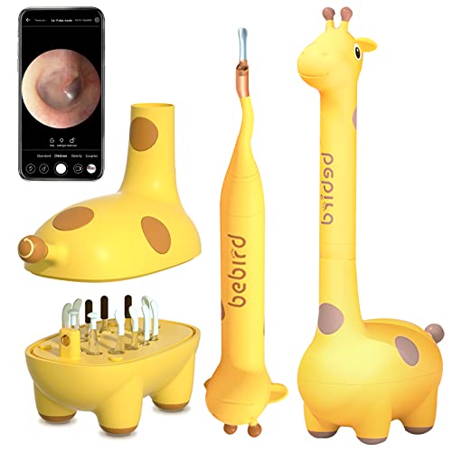 BEBIRD Ear Wax Removal Tool, Otoscope 1080p FHD Wireless Ear Wax Removal Kit ...