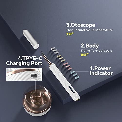 Bebird Note3 Pro Earwax Remover Endoscope Cleaner Pick Kit with Camera, Wirel...