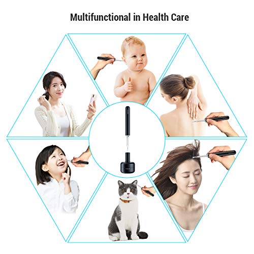 BEBIRD X17 Pro Ear Endoscope with 6 LED Lights, 3.5mm 1080P HD WiFi Ear Wax R...