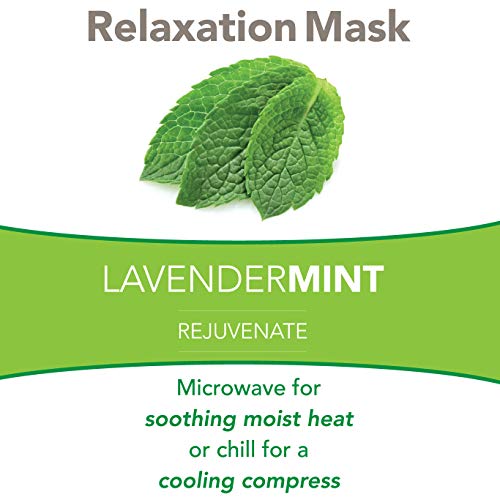 Bed Buddy Aromatherapy Eye Mask with Warm and Cold Therapy for Stress Relief ...