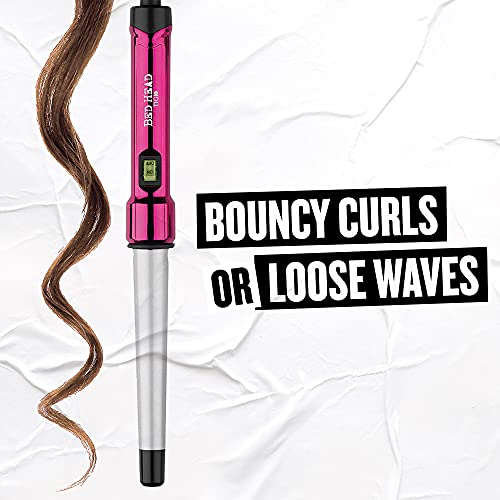 Bed Head Curlipops Clamp-Free Tapered Curling Wand, 1 inch