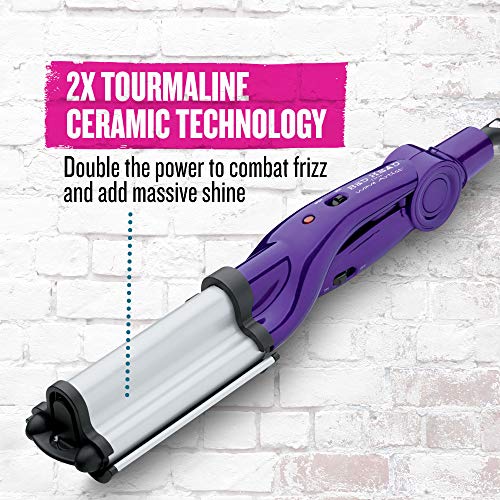 Bed Head Wave Artist Ceramic Deep Hair Waver for Beachy Waves, Purple