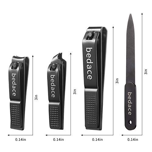 Nail Clippers Set,Stocking Stuffers Toe Nail Clippers and Fingernail Clippers...