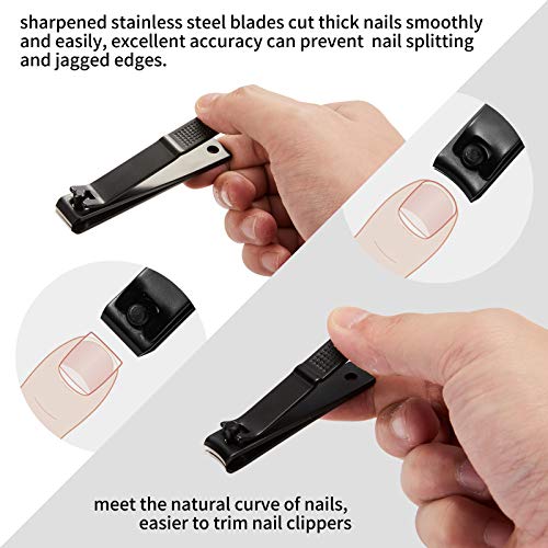 Nail Clippers Set,Stocking Stuffers Toe Nail Clippers and Fingernail Clippers...