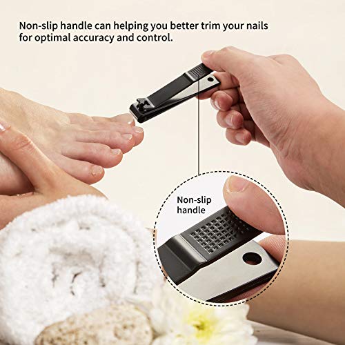 Nail Clippers Set,Stocking Stuffers Toe Nail Clippers and Fingernail Clippers...