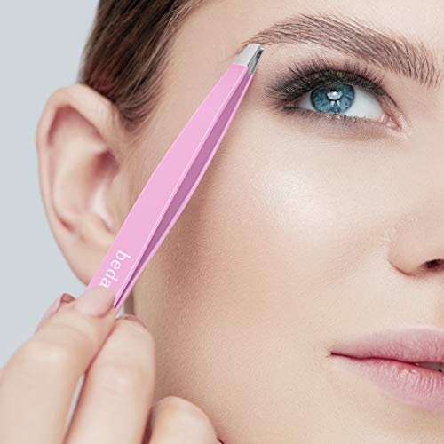 Tweezers For Women,bedace Stocking Stuffers 4 Pack Precision Tweezers For Eye...