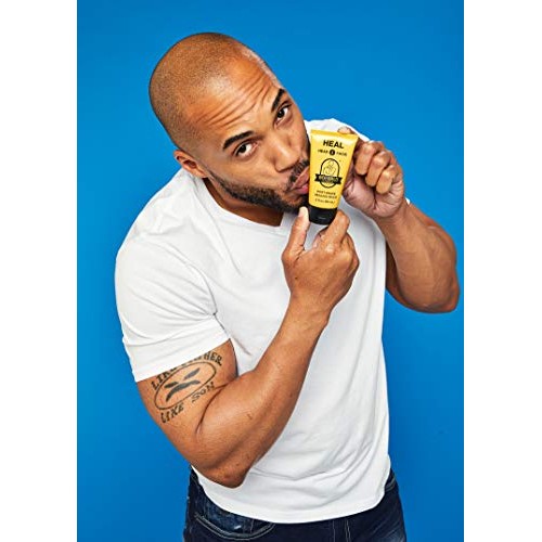 Bee Bald HEAL Post-Shave Healing Balm Immediately Calms & Soothes Damaged Ski...