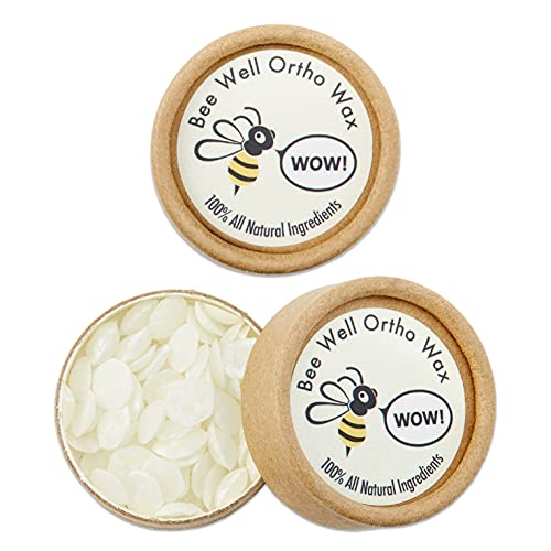 Bee Well Ortho Wax - Pure (2 Pack With 50 Servings Each / 100 Total Servings)...