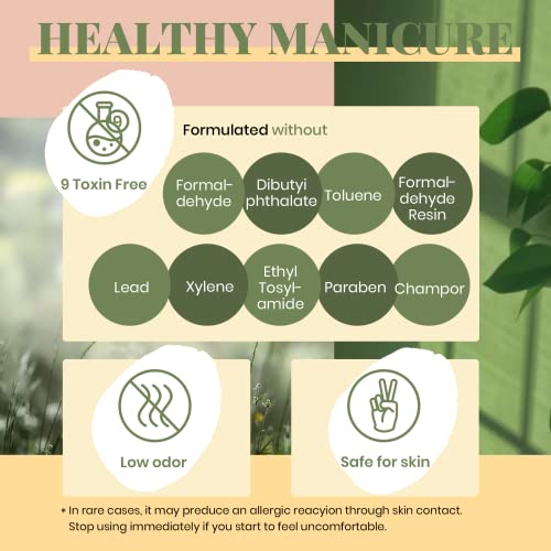 Beetles 20 Pcs Gel Nail Polish Kit, Pastel Pink Yellow Blue Red Glitter Nude ...