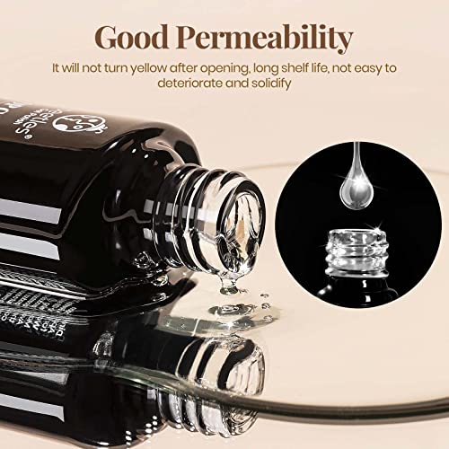 Beetles 3pcs 7.5ml Gel Top Coat Base Coat & Cuticle Oil Set, No Wipe Top Gel ...