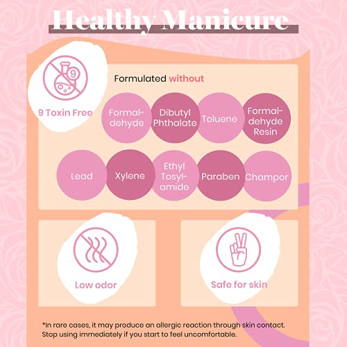 Beetles Bridesmaid Beauty Classic Gel Nail Polish Set - Nude Gray Pink 6 Colo...