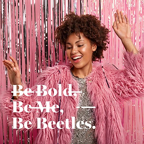 Beetles French White Gel Nail Polish Kit - 6 Pack Nude Pink Glitter Gel Polis...