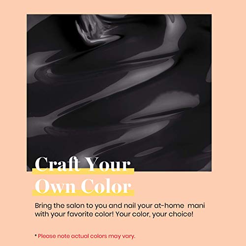 Beetles Gel Nail Polish, 1 Pcs 15ml Audrey Black Color Soak Off Gel Polish Na...