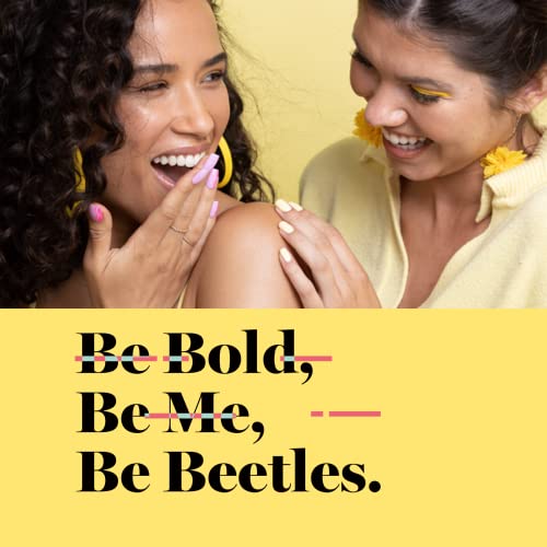 Beetles Gel Nail Polish, 1 Pcs 15ml Audrey Black Color Soak Off Gel Polish Na...