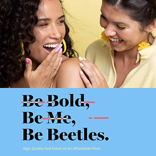 Beetles Gel Nail Polish, 1Pcs 15ML Blue Color Soak Off Gel Polish Nail Art Ma...